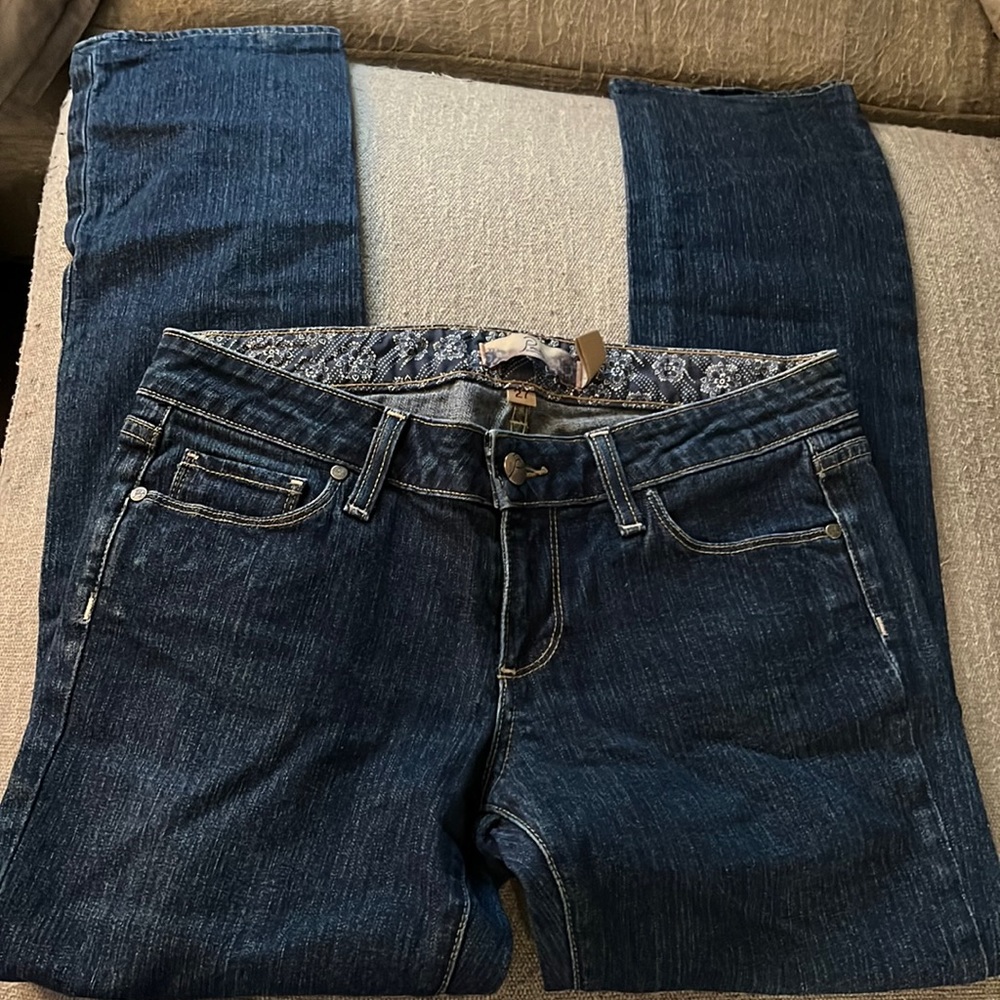 Paige Premium Denim Straight Cut Jeans - Size 27